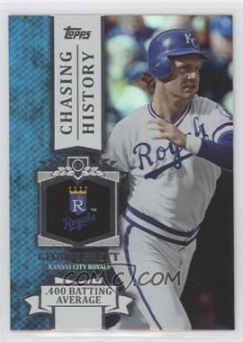 2013 Topps - Chasing History - Silver Foil #CH-23 - George Brett