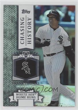 2013 Topps - Chasing History - Silver Foil #CH-25 - Frank Thomas