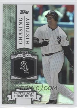 2013 Topps - Chasing History - Silver Foil #CH-25 - Frank Thomas