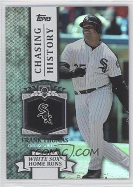 2013 Topps - Chasing History - Silver Foil #CH-25 - Frank Thomas