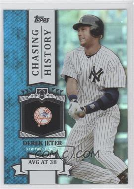 2013 Topps - Chasing History - Silver Foil #CH-37 - Derek Jeter