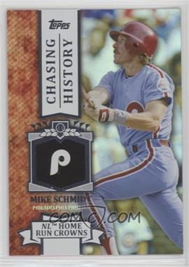 2013 Topps - Chasing History - Silver Foil #CH-40 - Mike Schmidt