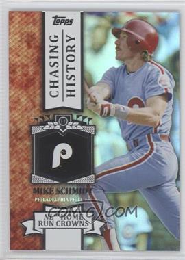 2013 Topps - Chasing History - Silver Foil #CH-40 - Mike Schmidt