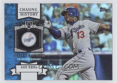 2013 Topps - Chasing History - Silver Foil #CH-46 - Hanley Ramirez