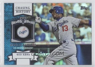 2013 Topps - Chasing History - Silver Foil #CH-46 - Hanley Ramirez