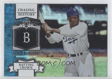 2013 Topps - Chasing History - Silver Foil #CH-49 - Jackie Robinson