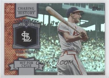 2013 Topps - Chasing History - Silver Foil #CH-74 - Stan Musial