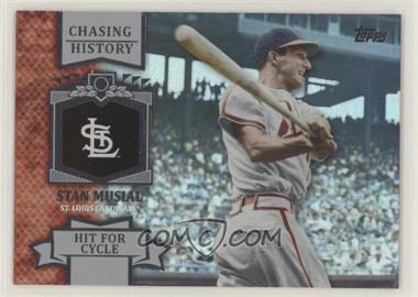 2013 Topps - Chasing History - Silver Foil #CH-74 - Stan Musial