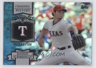 2013 Topps - Chasing History - Silver Foil #CH-80 - Yu Darvish