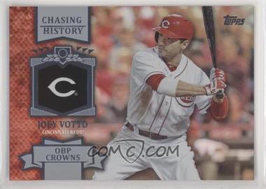 2013 Topps - Chasing History - Silver Foil #CH-91 - Joey Votto