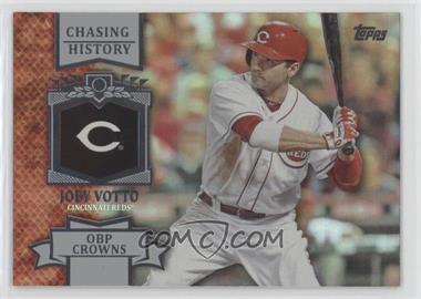 2013 Topps - Chasing History - Silver Foil #CH-91 - Joey Votto