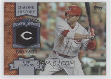 2013 Topps - Chasing History - Silver Foil #CH-91 - Joey Votto