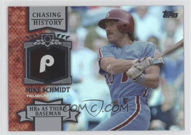2013 Topps - Chasing History - Silver Foil #CH-92 - Mike Schmidt