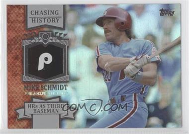 2013 Topps - Chasing History - Silver Foil #CH-92 - Mike Schmidt