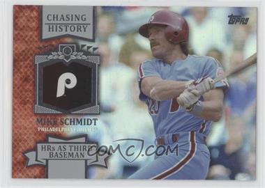 2013 Topps - Chasing History - Silver Foil #CH-92 - Mike Schmidt