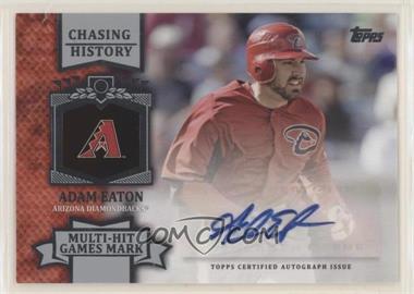 2013 Topps - Chasing History Autograph #CHA-AE.2 - Adam Eaton (Multi-Hit Games Mark)