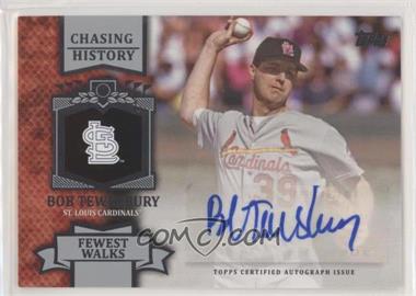 2013 Topps - Chasing History Autograph #CHA-BT - Bob Tewksbury