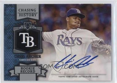 2013 Topps - Chasing History Autograph #CHA-CA.1 - Chris Archer (Rookie Record)