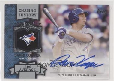 2013 Topps - Chasing History Autograph #CHA-DC - David Cooper