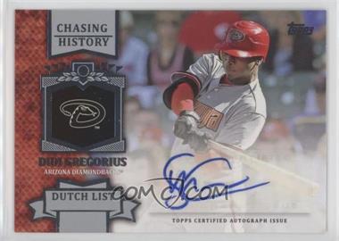 2013 Topps - Chasing History Autograph #CHA-DG.2 - Didi Gregorius (Dutch List)