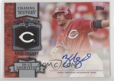 2013 Topps - Chasing History Autograph #CHA-ZC - Zack Cozart