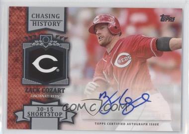 2013 Topps - Chasing History Autograph #CHA-ZC - Zack Cozart