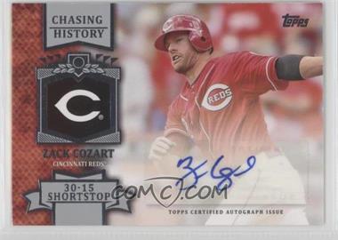 2013 Topps - Chasing History Autograph #CHA-ZC - Zack Cozart