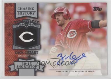 2013 Topps - Chasing History Autograph #CHA-ZC - Zack Cozart