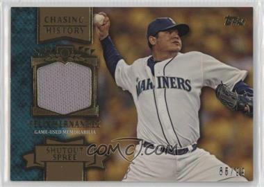 2013 Topps - Chasing History Relic - Gold #CHR-FH - Felix Hernandez /99