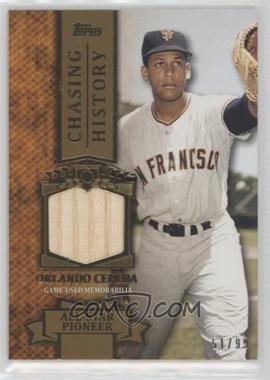 2013 Topps - Chasing History Relic - Gold #CHR-OC - Orlando Cepeda /99