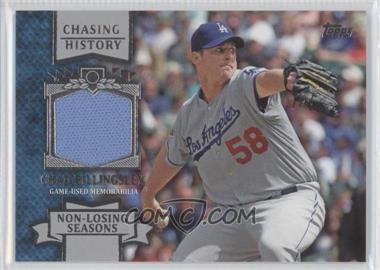 2013 Topps - Chasing History Relic #CHR-CB - Chad Billingsley