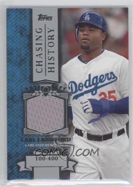 2013 Topps - Chasing History Relic #CHR-CC - Carl Crawford