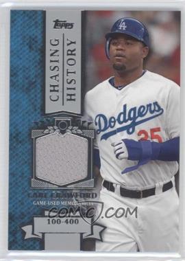 2013 Topps - Chasing History Relic #CHR-CC - Carl Crawford