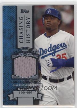 2013 Topps - Chasing History Relic #CHR-CC - Carl Crawford