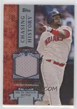 2013 Topps - Chasing History Relic #CHR-CS - Carlos Santana