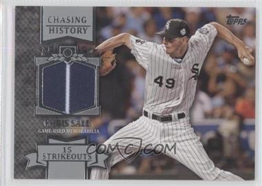 2013 Topps - Chasing History Relic #CHR-CSA - Chris Sale