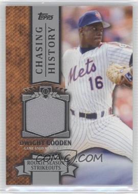 2013 Topps - Chasing History Relic #CHR-DG - Dwight Gooden