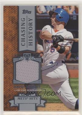 2013 Topps - Chasing History Relic #CHR-DW.2 - David Wright (Mets Hits)