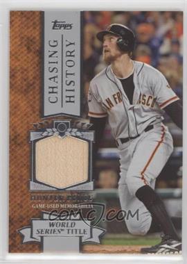 2013 Topps - Chasing History Relic #CHR-HP.2 - Hunter Pence (World Series Title)