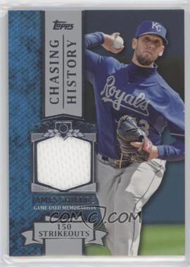 2013 Topps - Chasing History Relic #CHR-JS.1 - James Shields