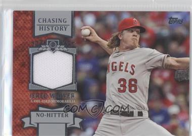 2013 Topps - Chasing History Relic #CHR-JW - Jered Weaver