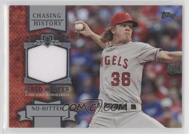 2013 Topps - Chasing History Relic #CHR-JW - Jered Weaver