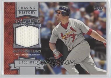 2013 Topps - Chasing History Relic #CHR-MH - Matt Holliday