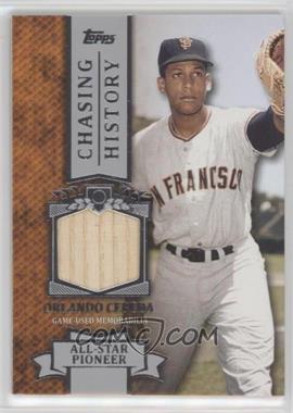 2013 Topps - Chasing History Relic #CHR-OC - Orlando Cepeda