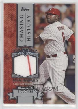 2013 Topps - Chasing History Relic #CHR-RHO - Ryan Howard