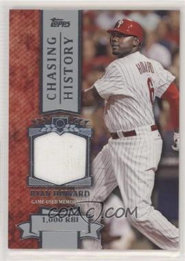 2013 Topps - Chasing History Relic #CHR-RHO - Ryan Howard