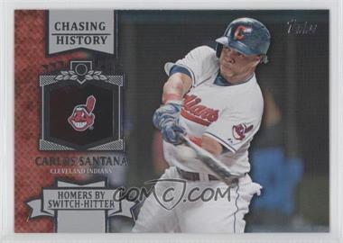 2013 Topps - Chasing History #CH-105 - Carlos Santana