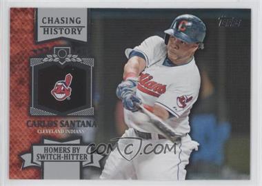 2013 Topps - Chasing History #CH-105 - Carlos Santana