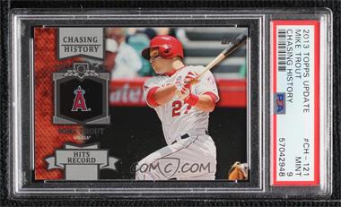 2013 Topps - Chasing History #CH-121 - Mike Trout [PSA 9 MINT]