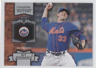 2013 Topps - Chasing History #CH-142 - Matt Harvey